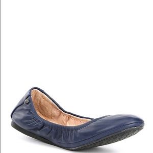 Antonio Melanie Prima leather Navy Flats